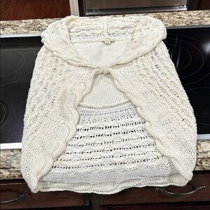 Forever 21 Cream Knit Shrug